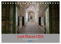 Lost Places USA (Tischkalender 2027 DIN A5 quer), CALVENDO Monatskalender