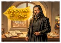 Leonardo da Vinci – Das Universalgenie (Wandkalender 2027 DIN A2 quer), CALVENDO Monatskalender