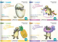 Paket – Lesen mit Rico Schnabel, Heft 1-4, silbierte Ausgabe mit BOOKii-Funktion