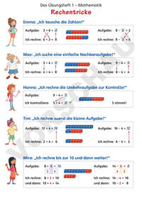 Das Übungsheft Mathematik 1 – Poster