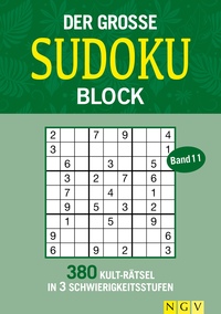 Der große Sudoku-Block • Band 11