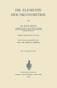 Die Elemente der Ökonometrie