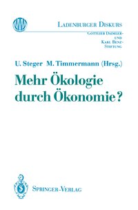 Mehr Ökologie durch Ökonomie?