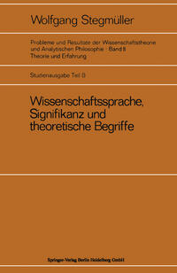 Wissenschaftssprache, Signifikanz und theoretische Begriffe