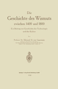 Die Geschichte des Wismuts zwischen 1400 und 1800