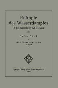 Entropie des Wasserdampfes in elementarer Ableitung