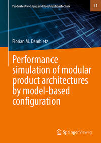 Performance simulation of modular product architectures by model-based configuration