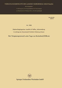 Der Vergasungsversuch unter Tage von Breitscheid/Dillkreis