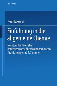 Einführung in die allgemeine Chemie