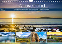 Neuseeland - Die schönsten Orte am anderen Ende der Welt (Wandkalender 2022 DIN A4 quer)