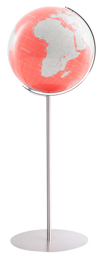 ARTLINE Regent Standglobus, Ø 40cm, Koralle