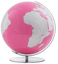 ARTLINE Regent Tischglobus, Ø 40 cm, pink