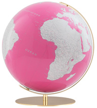 ARTLINE Regent Tischglobus, Ø 40 cm, pink