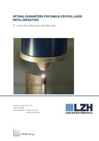 Optimal parameters for single-crystal laser metal deposition