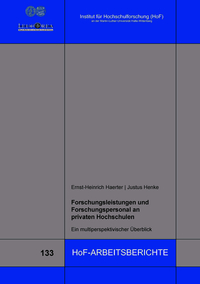 Forschungsleistungen und Forschungspersonal an privaten Hochschulen