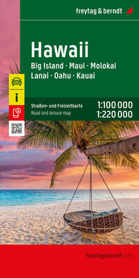 freytag & berndt Straßenkarte Hawaii 1:100.000