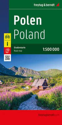 freytag & berndt Straßenkarte Polen 1:500.000