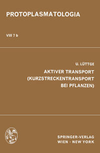 Aktiver Transport (Kurzstreckentransport bei Pflanzen)