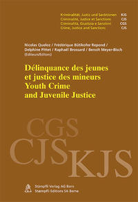 Délinquance des jeunes et justice des mineurs / Youth Crime ans Juvenile Justice