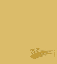 Foto-Malen-Basteln Bastelkalender gold 2026
