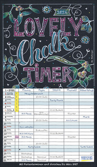 Lovely Chalk Timer 2026