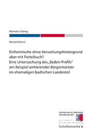 Einheimische ohne Verwaltungshintergrund aber mit Parteibuch?