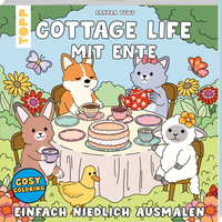 Cosy Coloring - Cottage Life mit Ente
