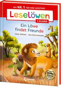 Leselöwen 1. Klasse - Ein Löwe findet Freunde