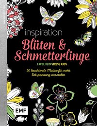 Black Edition: Blüten und Schmetterlinge