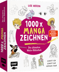 Die ultimative Motiv-Bibliothek – 1000 x Manga zeichnen