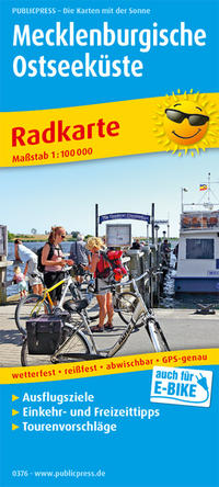 Publicpress Radkarte Mecklenburgische Ostseeküste 1:100.000