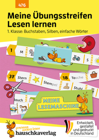 Meine Übungsstreifen Lesen lernen – 1. Klasse: Buchstaben, Silben, einfache Wörter