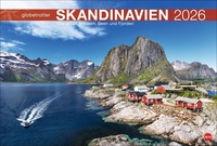 Skandinavien Globetrotter Kalender 2026 - Von stillen Wäldern, Seen und Fjorden