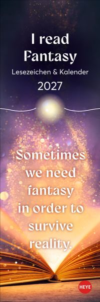 Fantasy Lesezeichen & Kalender 2027