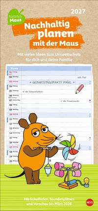 Nachhaltig Planen mit der Maus 2027