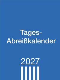 Tagesabreißkalender klein 2027