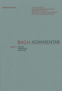 Bach-Kommentar, Band IV