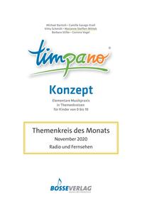 TIMPANO - Themenkreis des Monats November 2020: Radio und Fernsehen