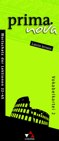 prima.nova Latein lernen / prima.nova Vokabelkartei 2
