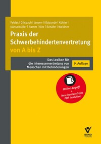 Praxis der Schwerbehindertenvertretung von A bis Z