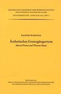 Ästhetisches Grenzgängertum