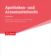 Apotheken- und Arzneimittelrecht - Landesrecht Sachsen