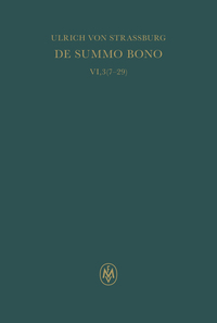 De summo bono. Liber VI, Tractatus 3,7–29