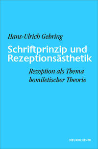 Schriftprinzip und Rezeptionsästhetik