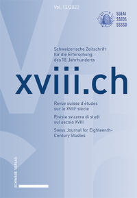 xviii.ch, Vol. 13/2022