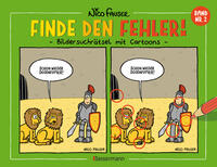 Finde den Fehler - Band Nr.2 - Bildersuchrätsel mit Cartoons