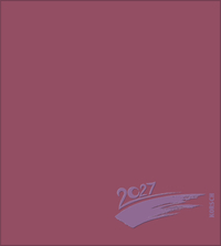 Foto-Malen-Basteln Bastelkalender bordeaux 2027