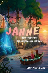 Janne auf der Spur des Geheimganges im Zeltlager