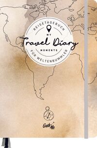 GuideMe Reisetagebuch Travel Diary „Weltkarte“