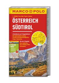 MARCO POLO Kartenset Österreich, Südtirol 1:200.000